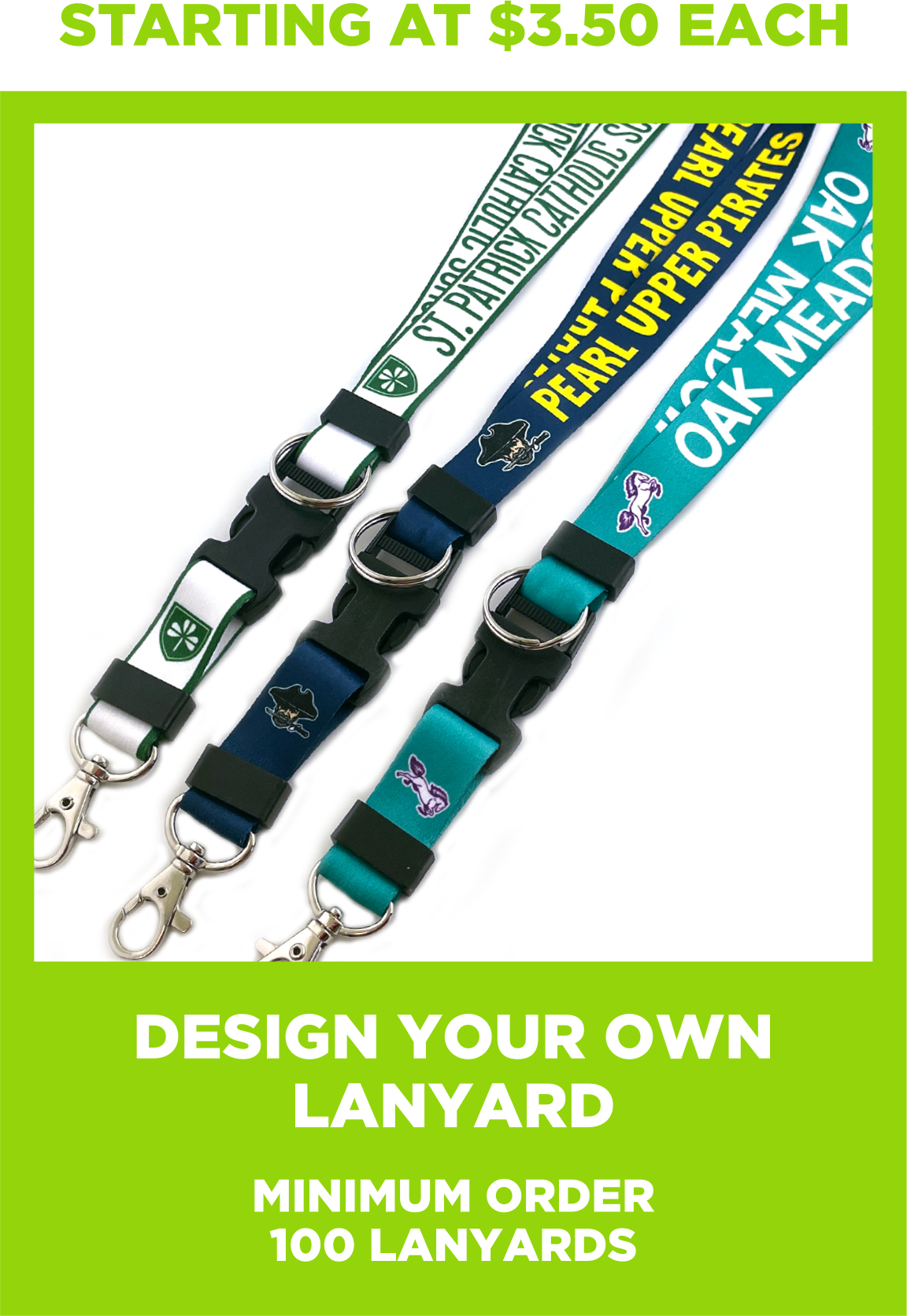 Design Your Own Lanyard